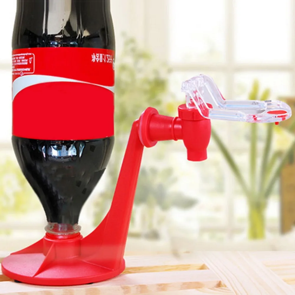 

Attractive Insulation Saver Soda Dispenser Bottle Coke Upside Down Drinking Water Dispense Machine For Gadget Party Home Bar