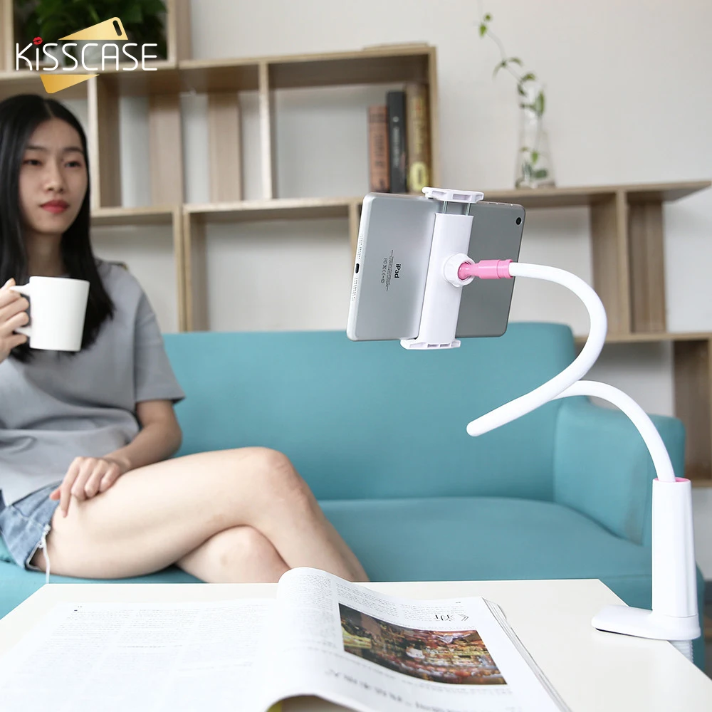 KISSCASE универсальный держатель телефона стенд для iPhone samsung huawei iPad стол Tablet PC стоит