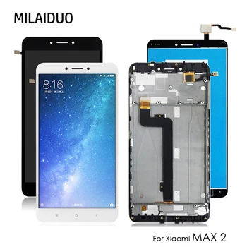 

6.44'' LCD Display For XIAOMI MI MAX 2 LCD Touch Screen Digitizer Assembly LCD Replacement Parts with Frame