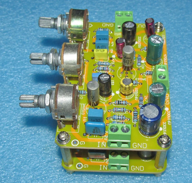 breeze audio JCDQ167G full-tube input and output negative feedback subwoofer and midrange tone board