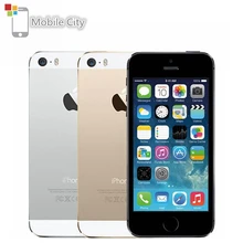 Apple iPhone 5S IOS 4G LTE разблокированный мобильный 4,0 ''16 Гб/32 ГБ/64 Гб rom WiFi gps 8MP Touch ID отпечаток пальца используемый смартфон
