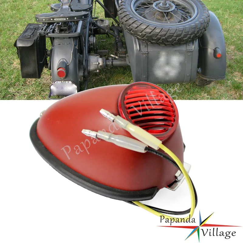 

For K750 Replika Wehrmacht BW40 Dnepr Ural Sidecar Taillight Rear Brake Light Stop Lamp for BMW R71 R66 R12 Zündapp KS750 750