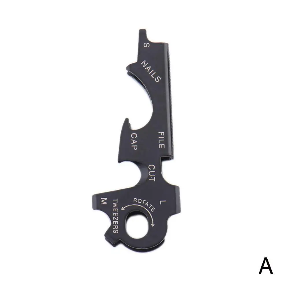 8 в 1 Мультитулы EDC из нержавеющей стали брелок Открытый выживания снаряжение гаджет