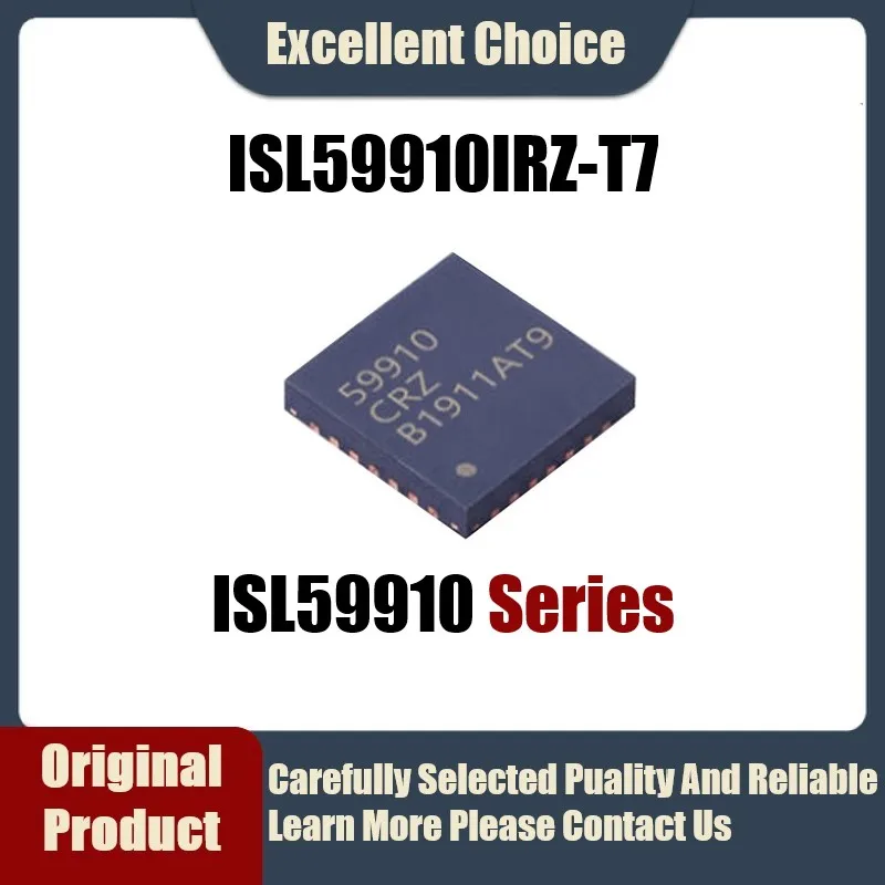 

1-10Pcs/Lot Original Authentic Video IC Chip ISL59910IRZ-T7 QFN28 59910CRZ ISL59910