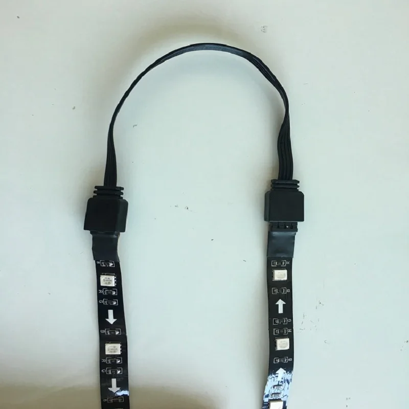 RGB лента Bluetooth USB Светодиодная лента ТВ ПОДСВЕТКА Гибкая неоновая лампа 5 в 2 м SMD5050 Мини Bluetooth контроллер светодиодный RGB светильник