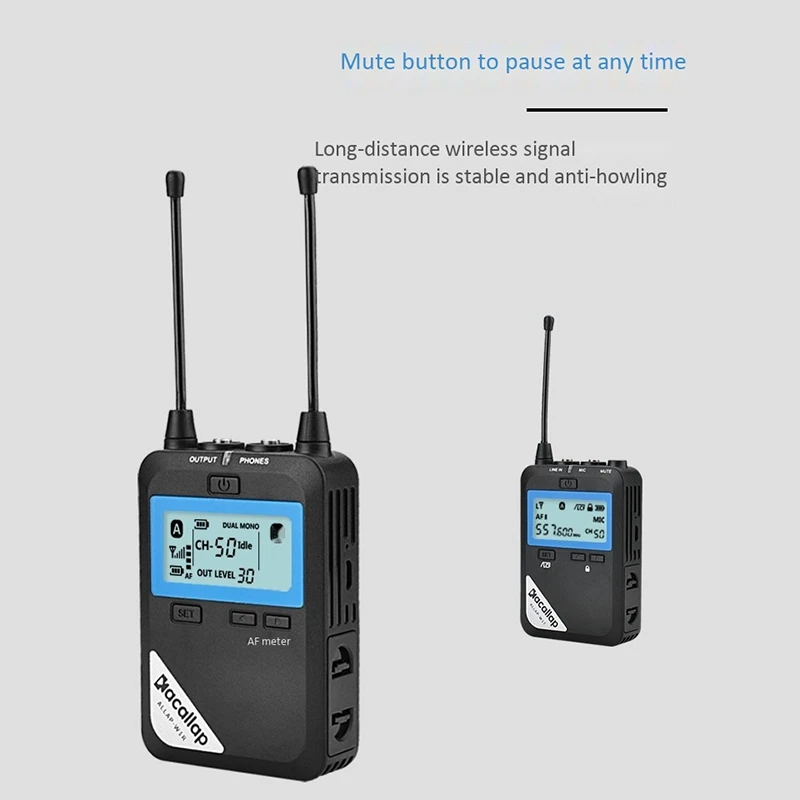 Kacallap Lavalier Wireless Microphone Vlog