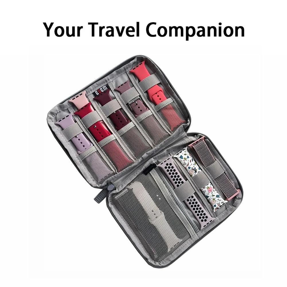 Multifunction Watchband Storage Box Bracelet Holder Bag Watch Band Organizer Pouch Accessories For All Apple Watch Straps