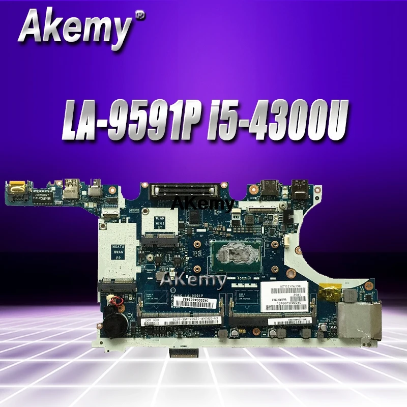

System Main Board LA-9591P For Dell Latitude E7440 Motherboard With CPU i5 4310 2 GHz 624W6 CN-0624W6