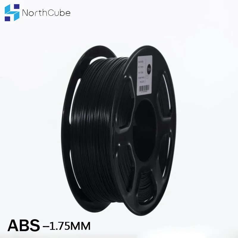 ABS нити для 3D принтера 1 75 мм кг печатные материалы пластиковые черные|Материалы