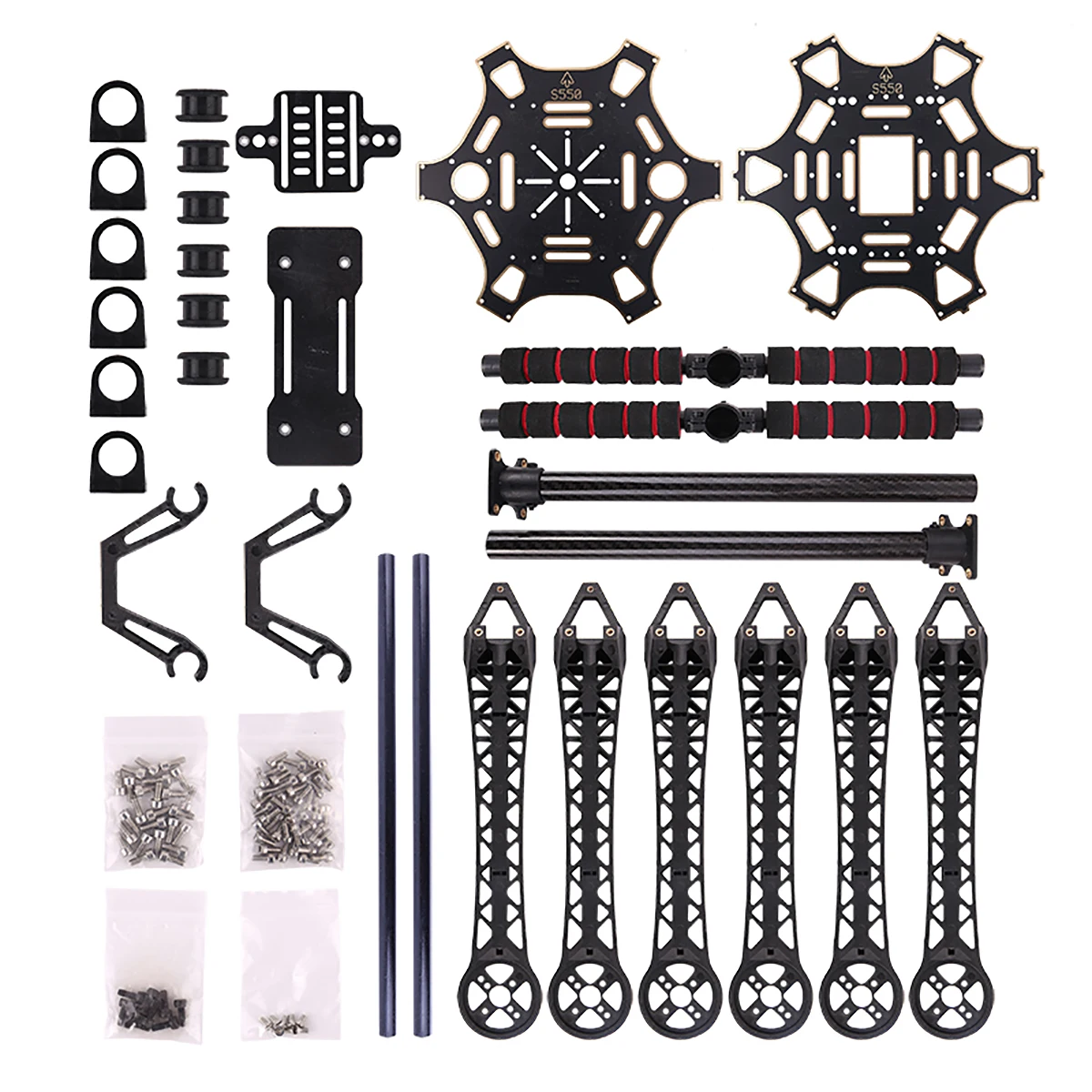 S550 F550 500 Upgrade Hexacopter Frame Kit with Unflodable