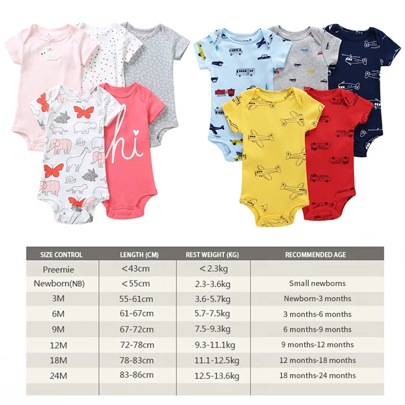 New Baby Summer Romper Comfortable Unisex Baby One Piece Clothes For Outdoor Cotton Costume Baby Toddler's Jumpsuits Dropship 6