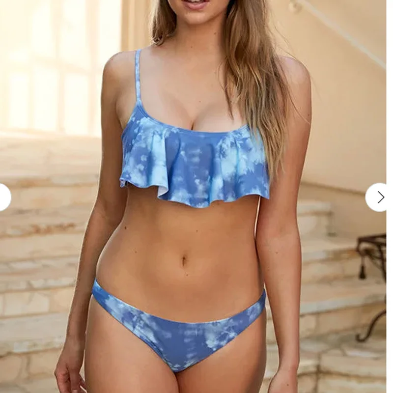 

Dot High Waist Wire Free Women Suits Badpak Dames Surfing Cupshe Trikinis for Women