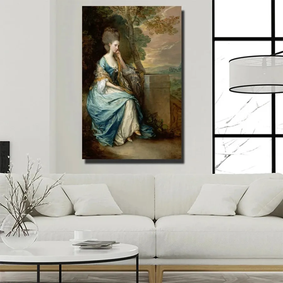 5d diamond painting Famous portrait art, noble woman diy full square drill diamond embroidery round diamond mosaic view DIY_副本