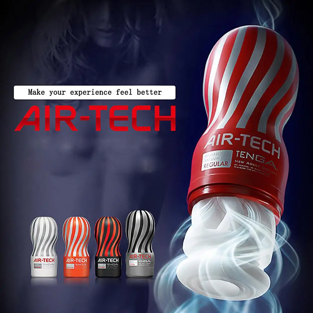Мужской мастурбатор Tenga Air-tech Мягкая Реалистичная Вагина на присоске секс-игрушки