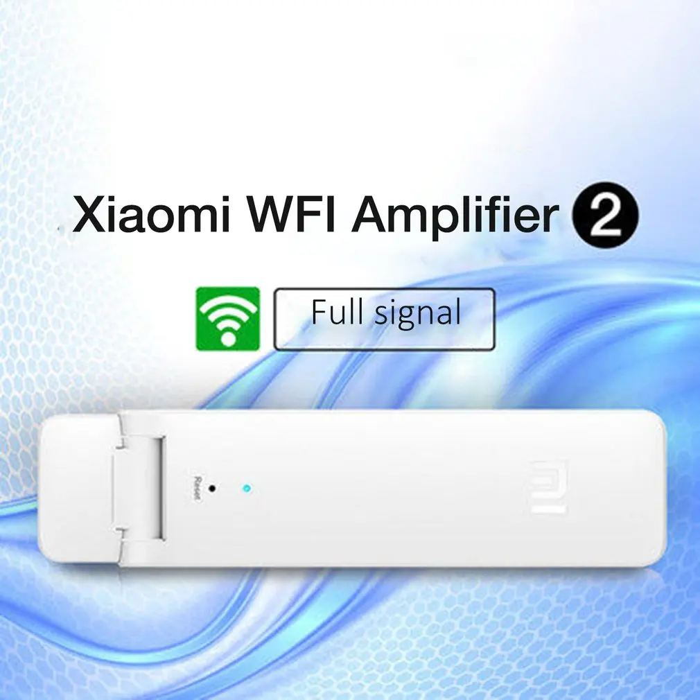 Xiaomi Wi-Fi ретранслятор 2 усилитель-удлинитель 2 Универсальный Repitidor Wi-Fi адаптер 300 Мбит/с 802.11n Беспроводной усилитель сигнала WiFi сигнала