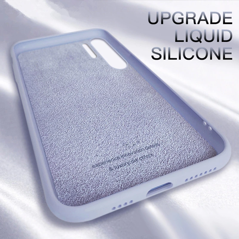 

For Samsung Galaxy A30 A30S A20 A70S A50S Case Thin Soft Original Liquid Silicone Candy Color Plain Cover For Samsung A50 A70