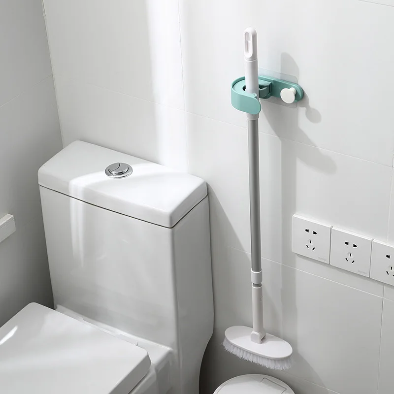 

2-in-1 Mop Hook Mop Holder Storage Rack Kitchen Bathroom Thowel Hook Home Organizer SP99