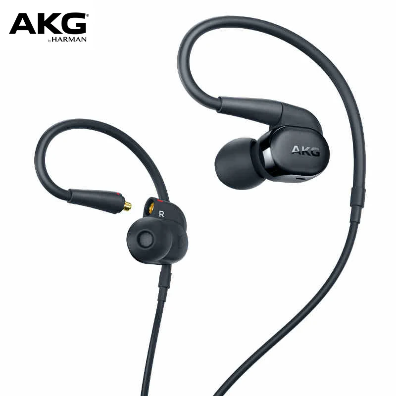 

90% New AKG N30 In-ear Wire-controlled Hybrid Technology Headphone Wired HIFI Music Sport Earphone Compatible with Android/IOS