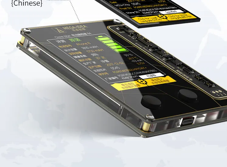 Qianli Mega-idea программист батареи для iPhone 5 6 6s 7 7P 8 X XS MAX батарея данных записи и чтения батарея цикл Очистка Инструмент