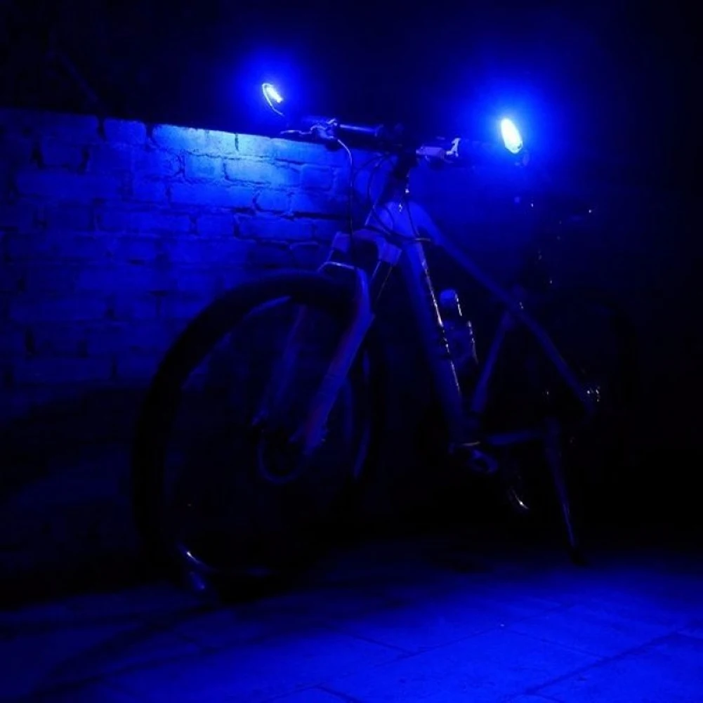Cheap 1Pair Alarm Horn USB Charging Anti Theft Bike Light 360 Degree Rotatable Night Cycling Turn Signal Waterproof ABS External 5