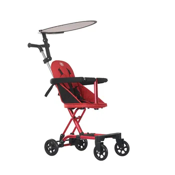 

2020 New simple pure color dexterous baby stroller comfortable multifunctional baby stroller