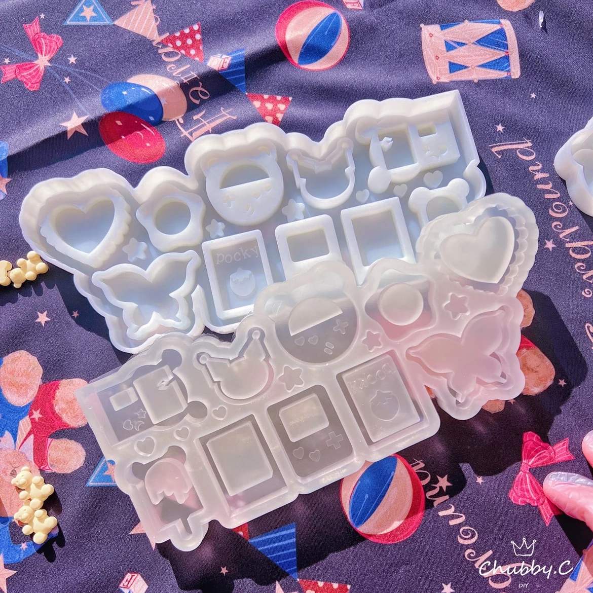 

3D милая силиконовая форма в форме сердца