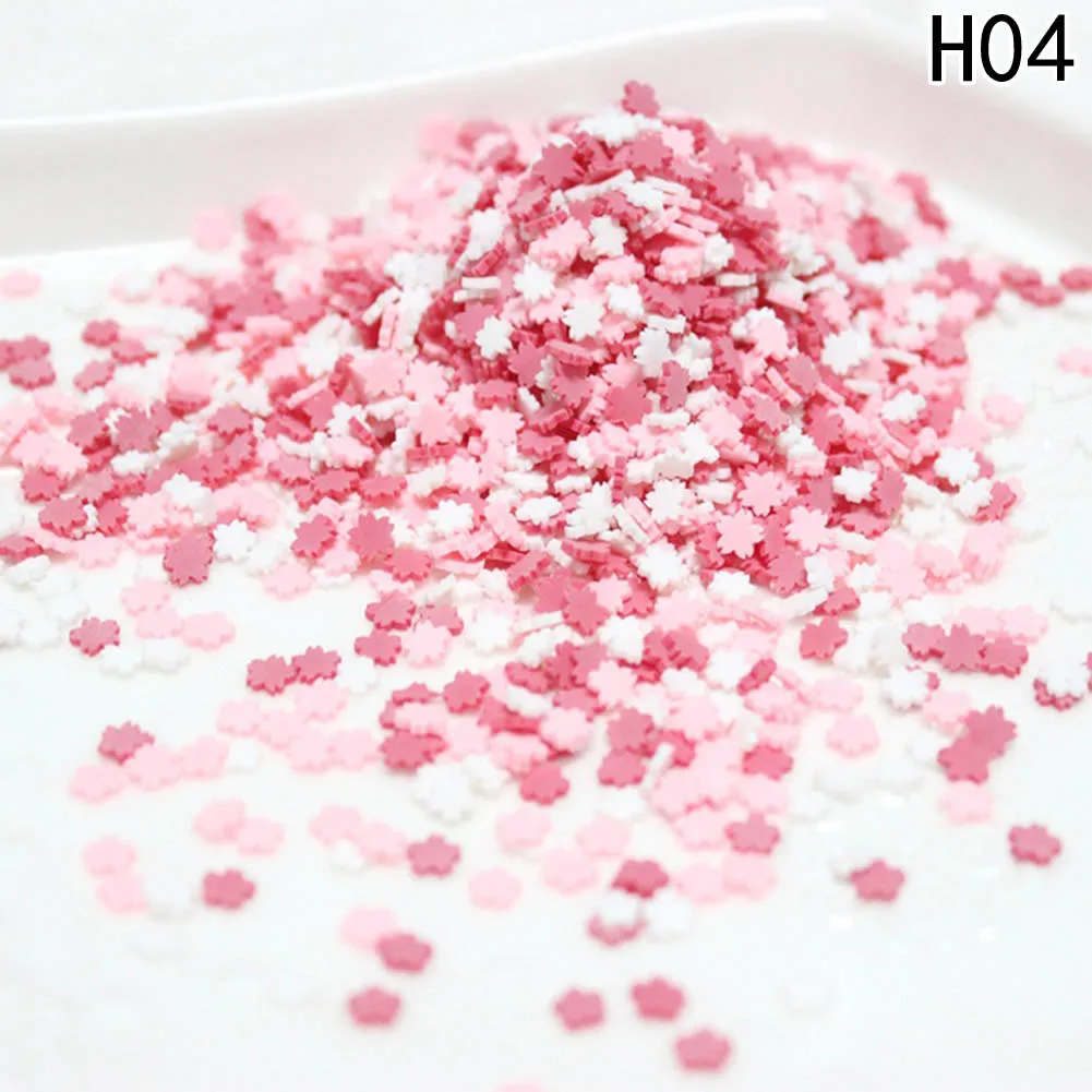 Декоративные аксессуары для мобильных телефонов, чехол Fimo Star Thin Slice Beads DIY 100 г 5 мм глина