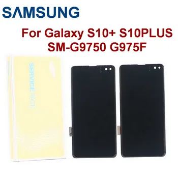 

Original AMOLED 6.4'' LCD For SAMSUNG Galaxy S10 PLUS SM-G9750 G975F Display Touch Screen Digitizer Replacement With Dead pixel