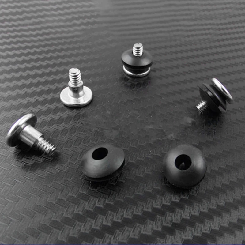 20pcs Computer Case Shockproof Screws Shockproof Screws + Shock Absorption 3.5-inch HDD Shock Absorption Screws