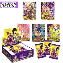 Cartes de Collection de personnages d'anime japonais jojo bizarre adventure, boîte de jouets rares, jeu de loisirs à collectionner, cadeaux pour enfants 