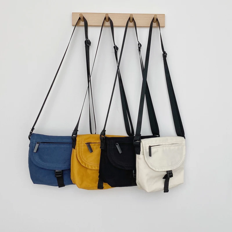 

2019 Winter New Casual Women Small Shoulder Bag Canvas Cotton Female Message Bag Japan Ladies Crossbody Bag Young Whole Sale