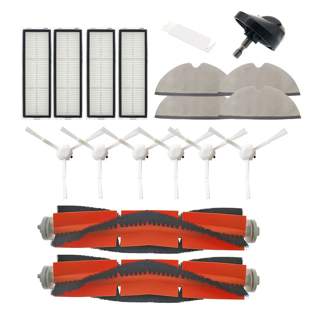 Mop Cloth Rags Water Tank Brush HEPA 