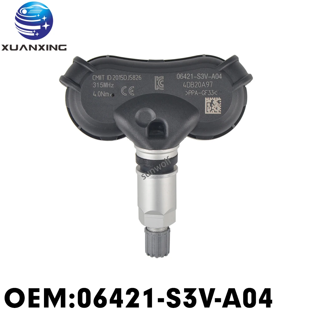 06421s3va04 Tire Pressure Monitoring System Tpms 315mhz For Honda Civic Crz Insight For