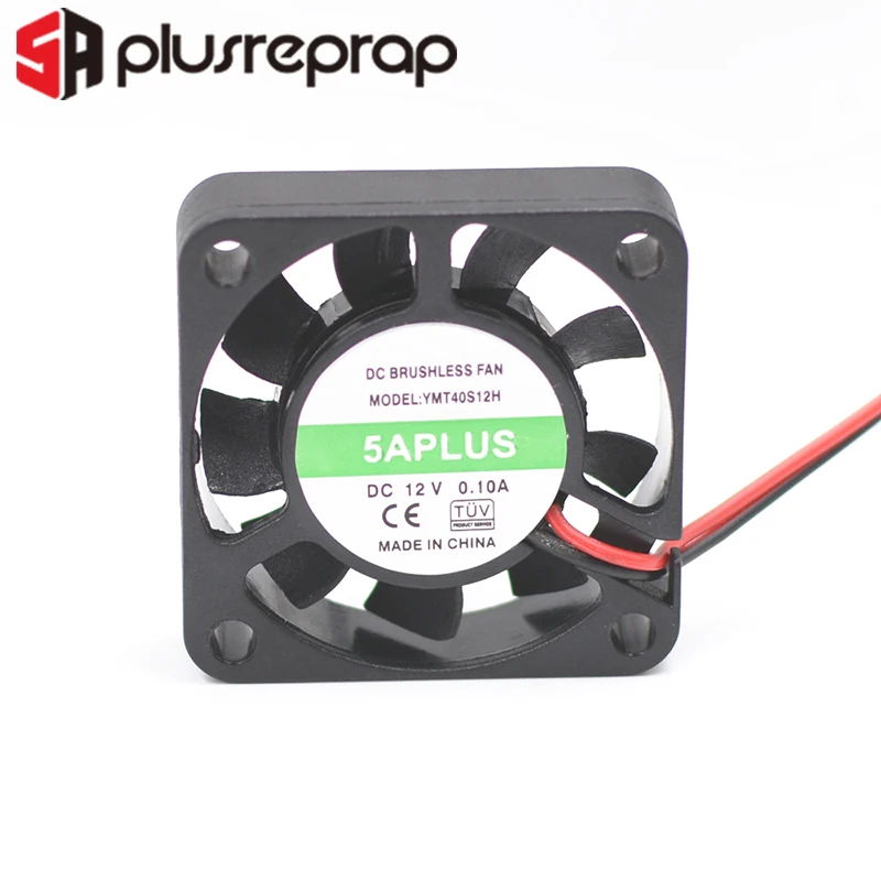 Ventilador sem Escova para Impressora 3d 10 Pcs 4010 ou 3010 dc 12v 24v Fios Extrusora Hotend J-head - Imagem 2