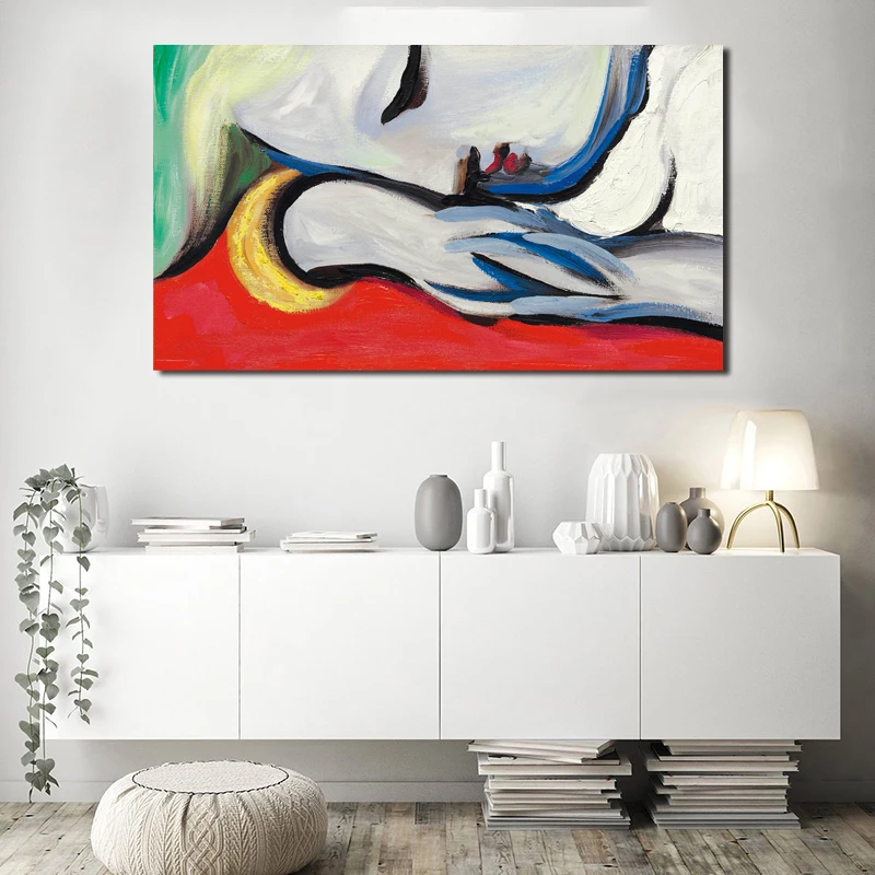 Picasso Classic Wallpaper Canvas Painting Print Living Room Home Decoration Modern Wall Art Oil Poster Salon Pictures | Дом и сад