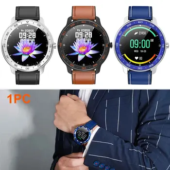 

Smart Waterproof Watch Men Women 1.3inch IPS HD Full Touch Screen Fitness Tracker Heart Rate Monitor IP68 Sports Watch