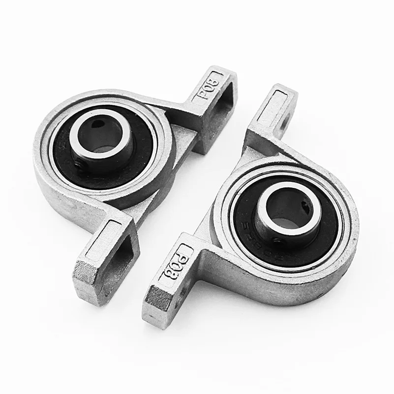 50pcs/lot zinc alloy Ball Bearing KP08 Bore 8mm Inner Pillow Block Mounted Insert Bearing for 3D Printer CNC Engraver Mill