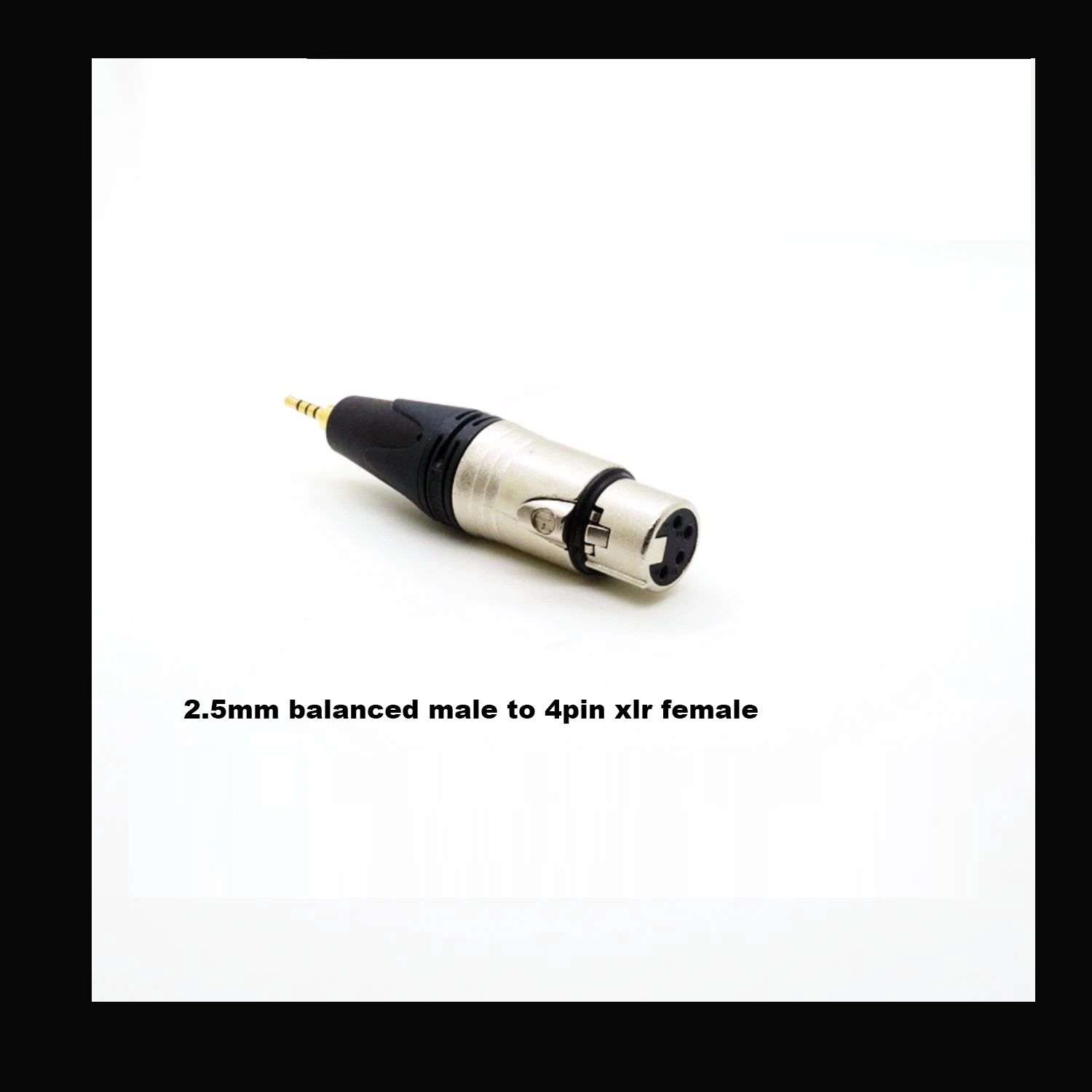 pinos xlr para 4.4mm 3.5mm 2.5mm, macho para fêmea