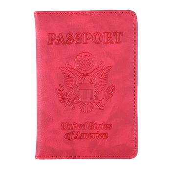 

New High Quality Passport Cover for Men Women Travel Passport Case Russia Travel Document Cover SIM Passport Holders
