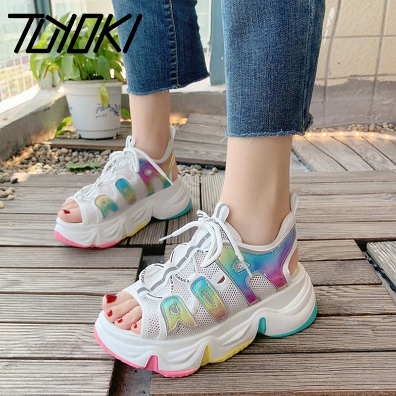 Open toe sneakers Clearance