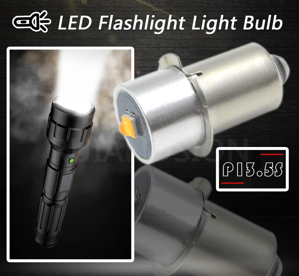 P13.5S 3 Вт светодиодный фонарь для фонарей сменный велосипеда DC3V DC4.5V AC/DC6 24V|Передние