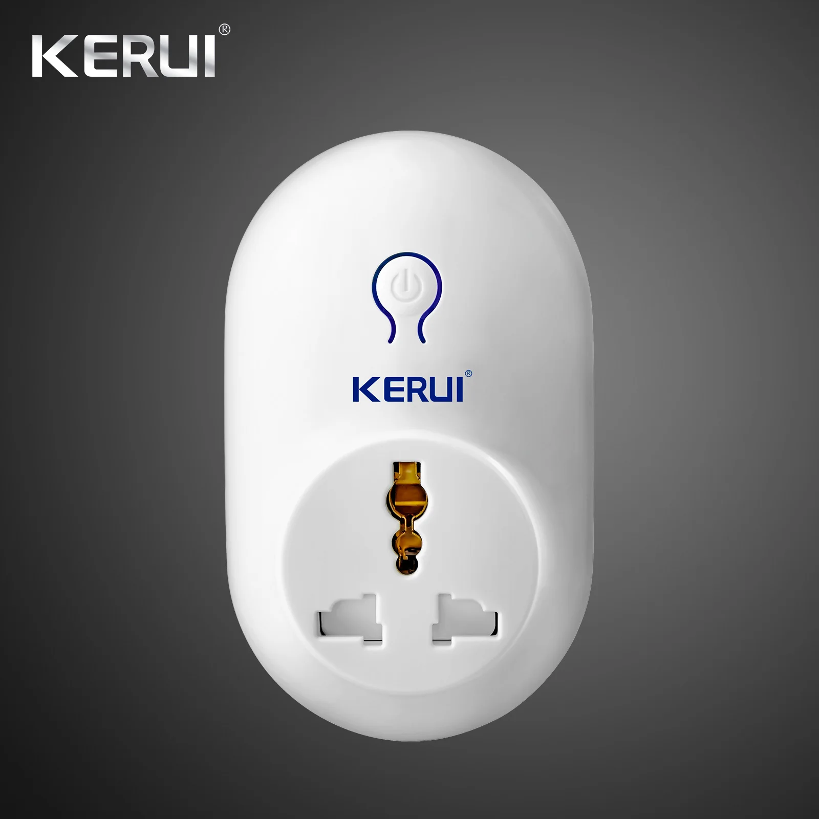 KERUI W18 Wireless WIFI GSM Burglar Security Home Alarm System Android IOS App Wireless Smoke Detector Wifi Smart Socket
