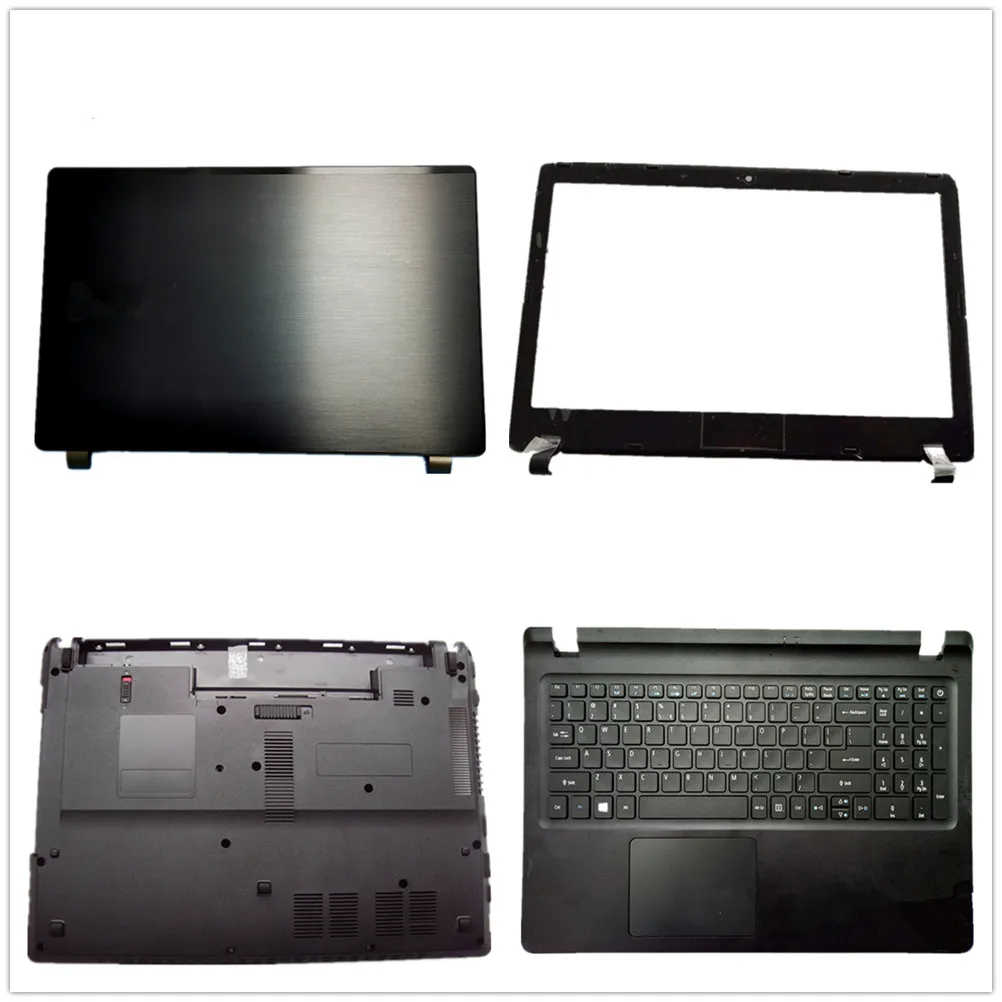 Laptop Keyboard LCD Top Back Cover Upper Case Shell Bottom For ACER Aspire E5-731 E5-731G Black US | Компьютеры и офис