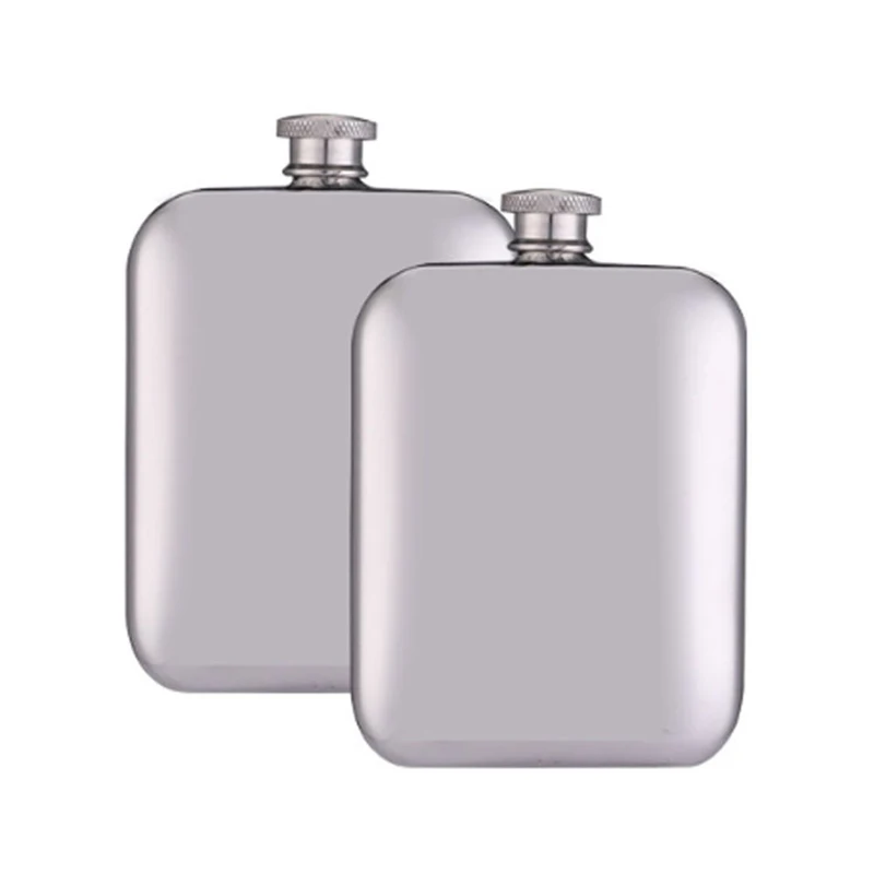 Details about   2 oz Portable Stainless Steel Hip Flask Wine Tube Whisky Alcohol Drinkware 