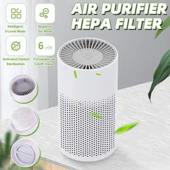 

Car Air Purifier Electric Air Freshener USB Mini Air Purifier HEPA Vehicle Air Ionizer Germicidal Filter Disinfection Clean Room