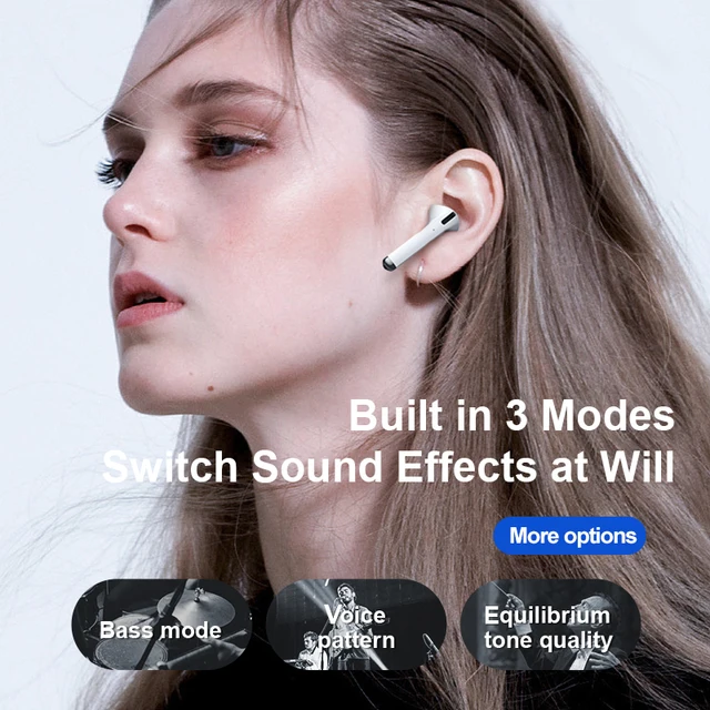 TWS Bluetooth 5 0 Earphone Wireless Headphone With Microphone 9D Stereo Gaming Sport Waterproof Earbuds Headsets