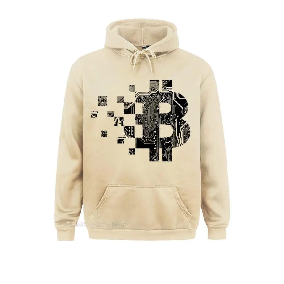 SHELOG Creative Gold Bitcoin Unisex Hoodie 3D Fun Print Pullover Top