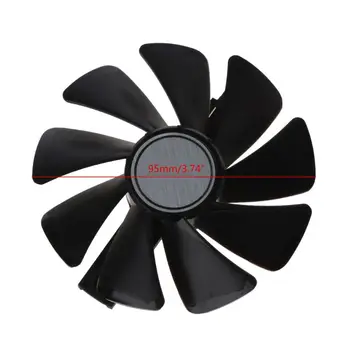 

2Pcs CF1015H12S 12V 0.42A Cooler Fan Graphics Card Fans for RX 580 570 480