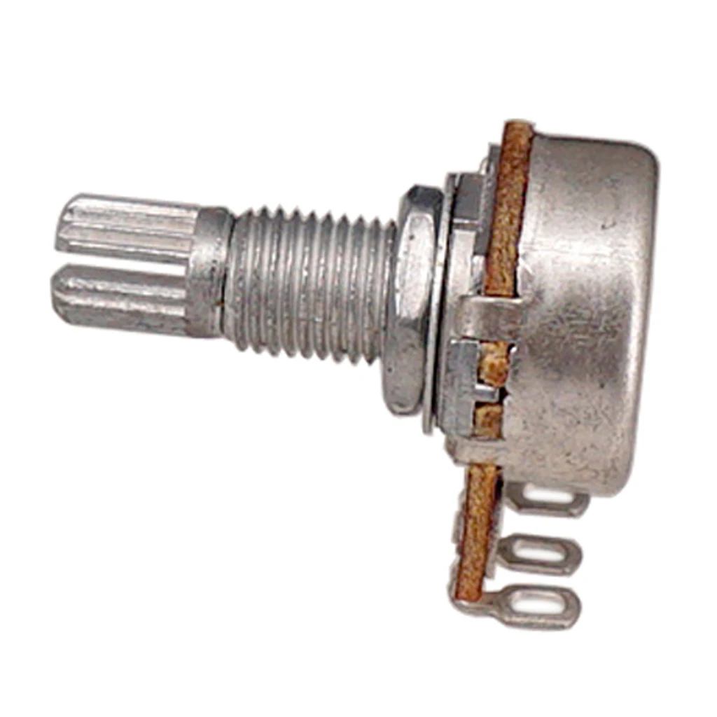 

FULL SIZE POTS Log A / Linear B 25k Volume & Tone Potentiometer For Guitar