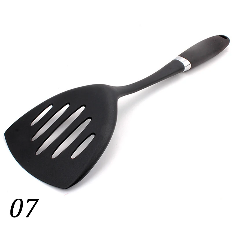 

Kitchen Cooking Tools Gadget Nylon Spatula Spoon Cooking Cookware Tool Kitchen Tableware Spoons Chicken Steak Tools